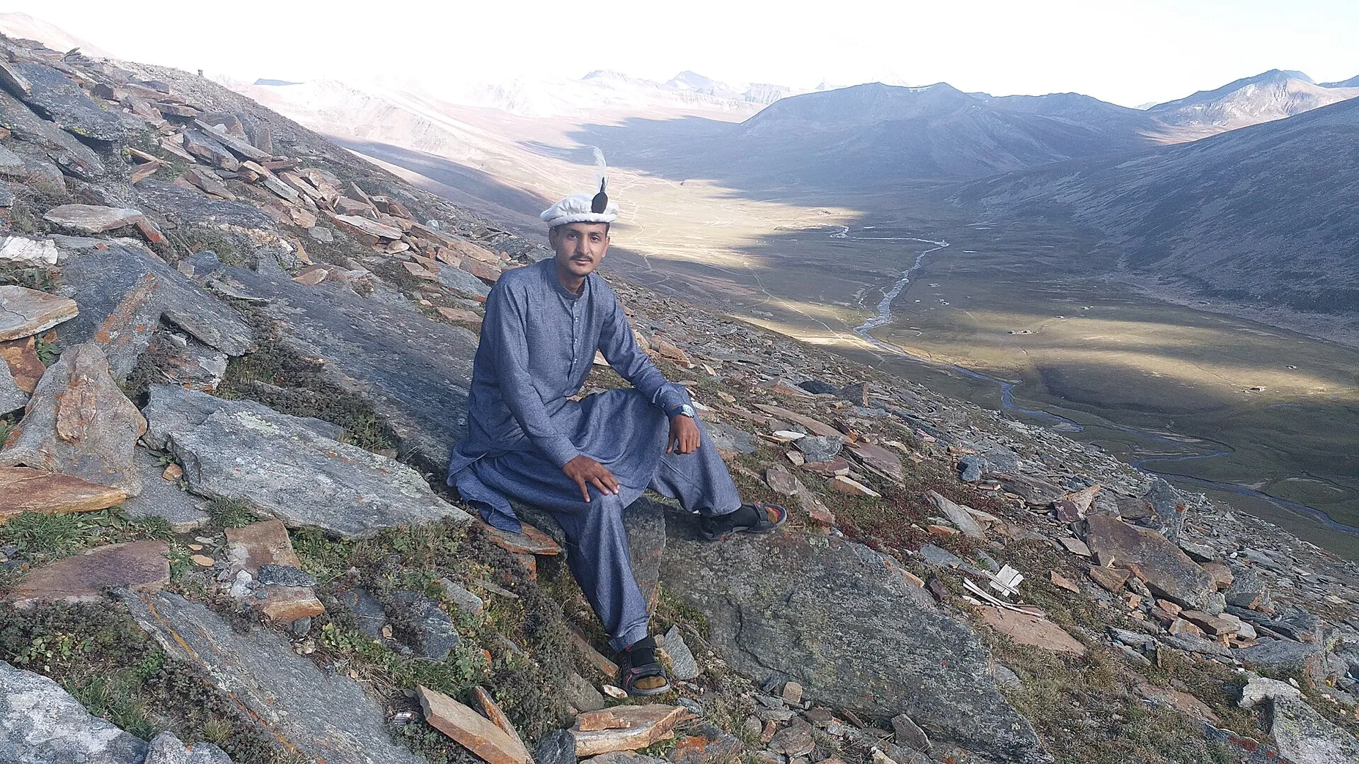 Lulusar Lake on the Naran road below Babusar Pass