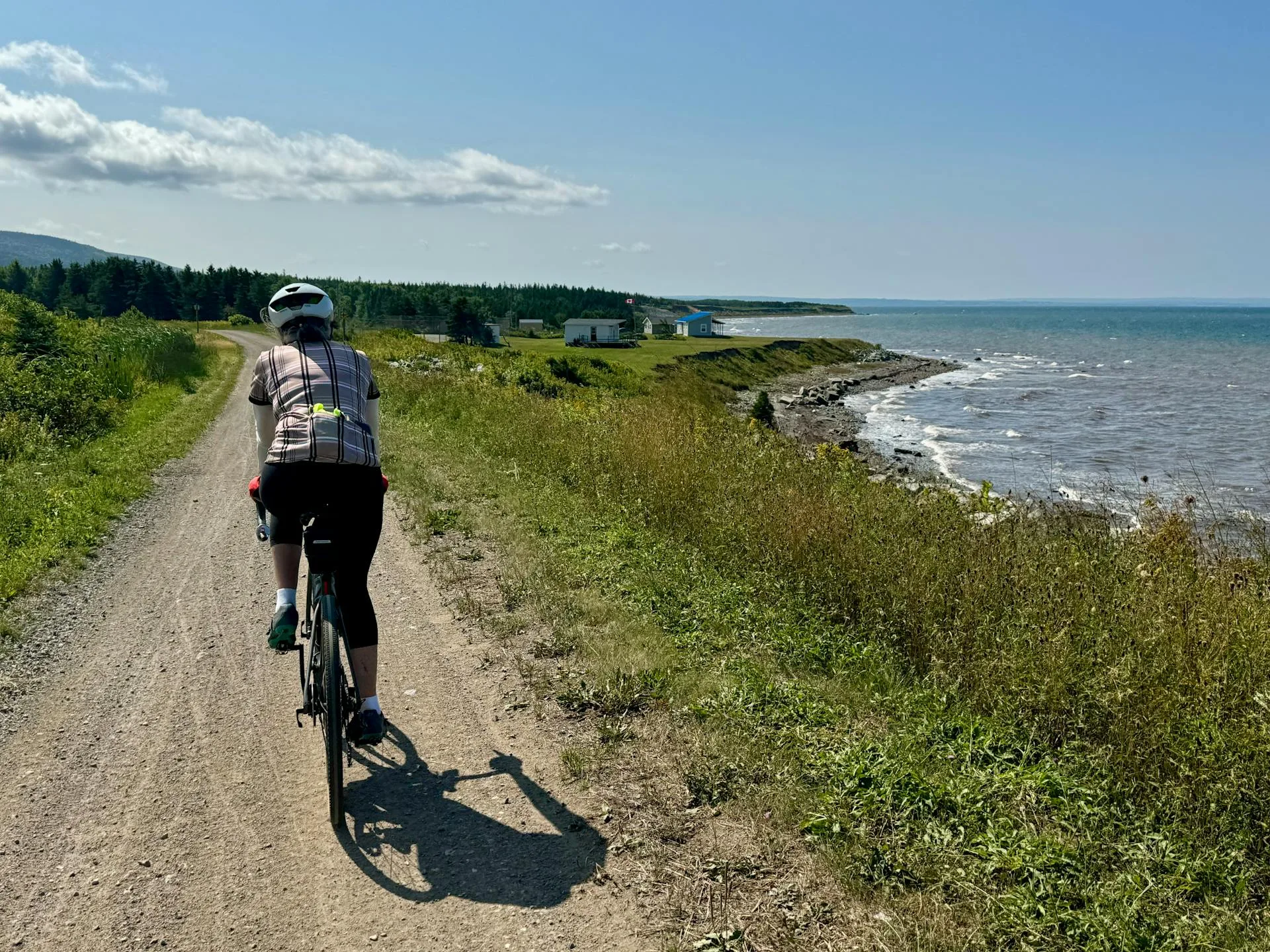 Cycling scenic trail